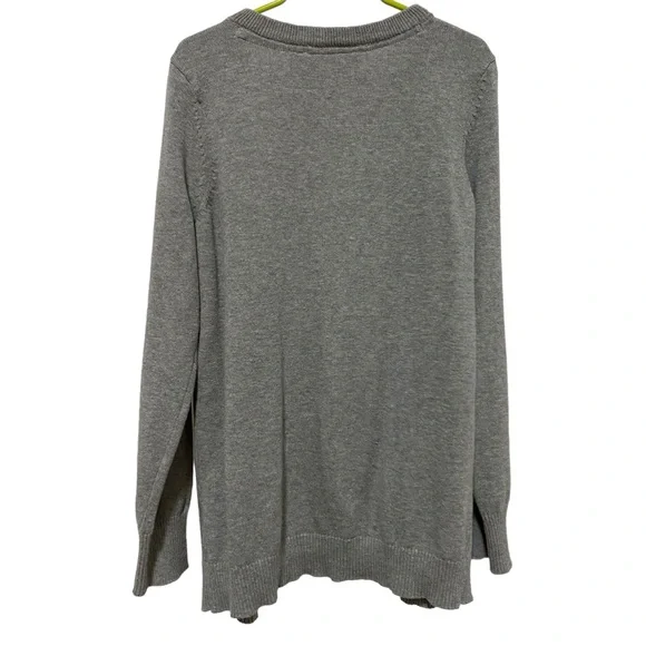 THE CHILDREN’S PLACE Cardigan Sweater Leggings Pants Set Size 10 Gray Navy Blue - Picture 9 of 16